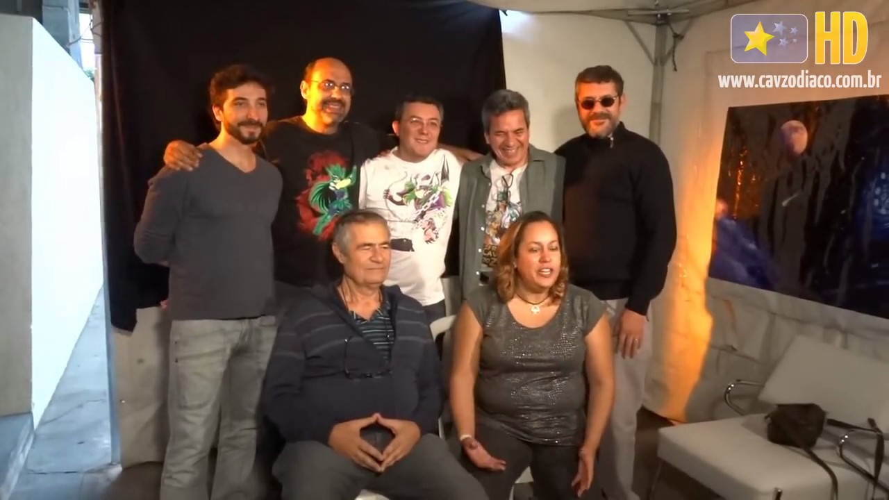 Dubladores dos Cavaleiros do Zodíaco Reunidos