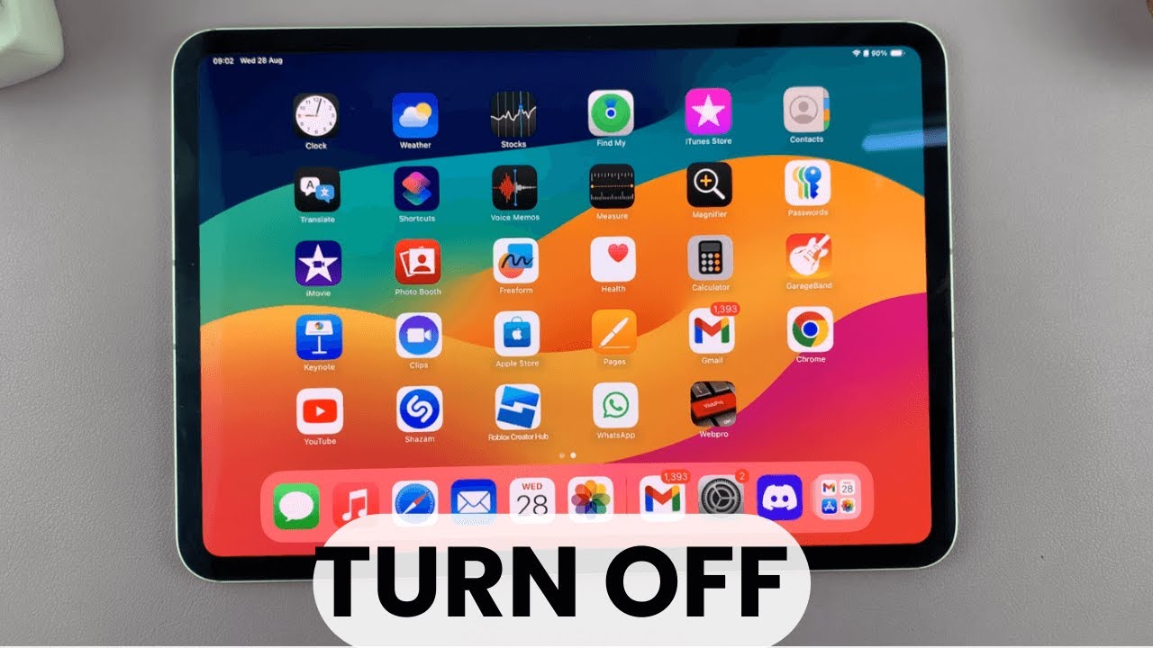 How To Turn OFF iPad