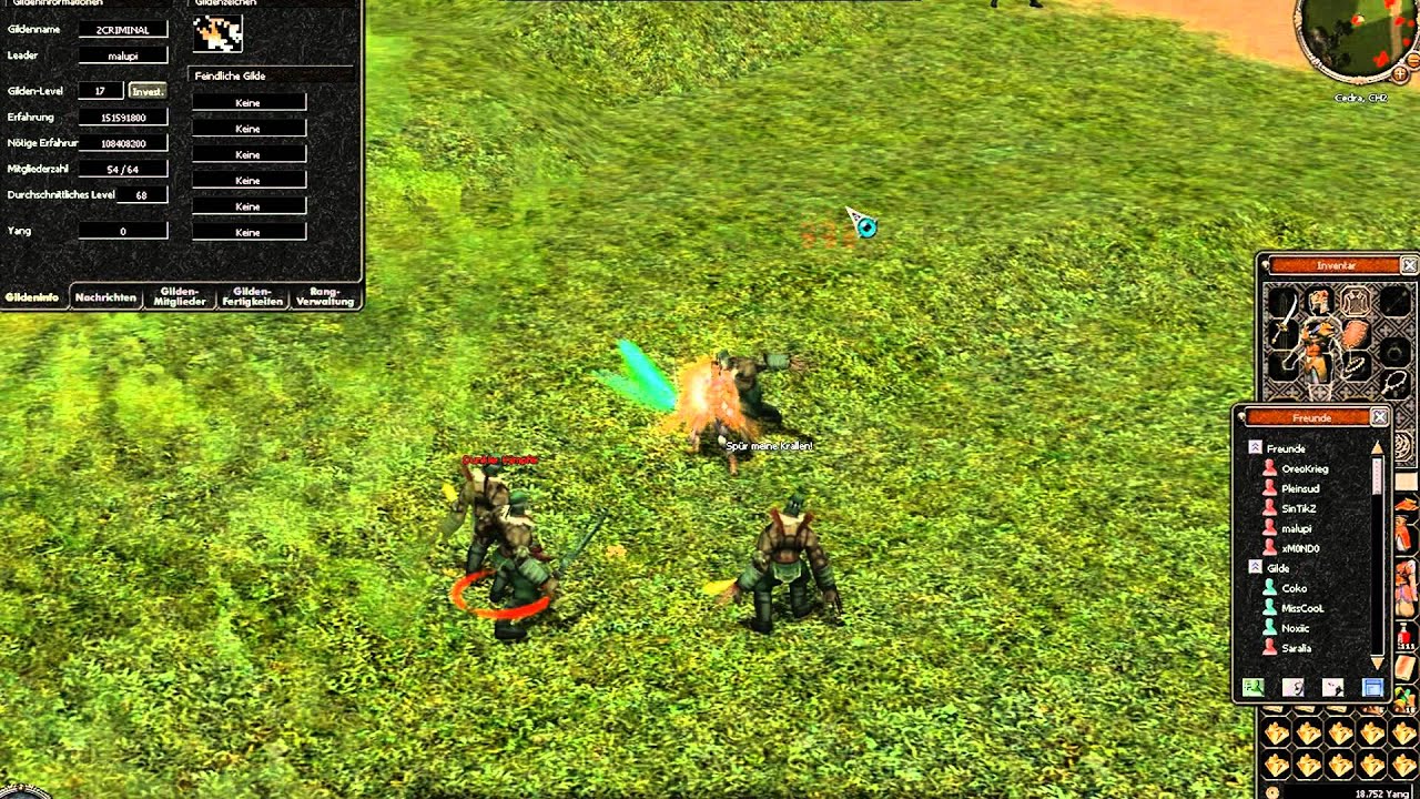 [Metin2-Patron] Let's Play Cedra Rangpunkte Farmen - like a Patron (Funclip) #014