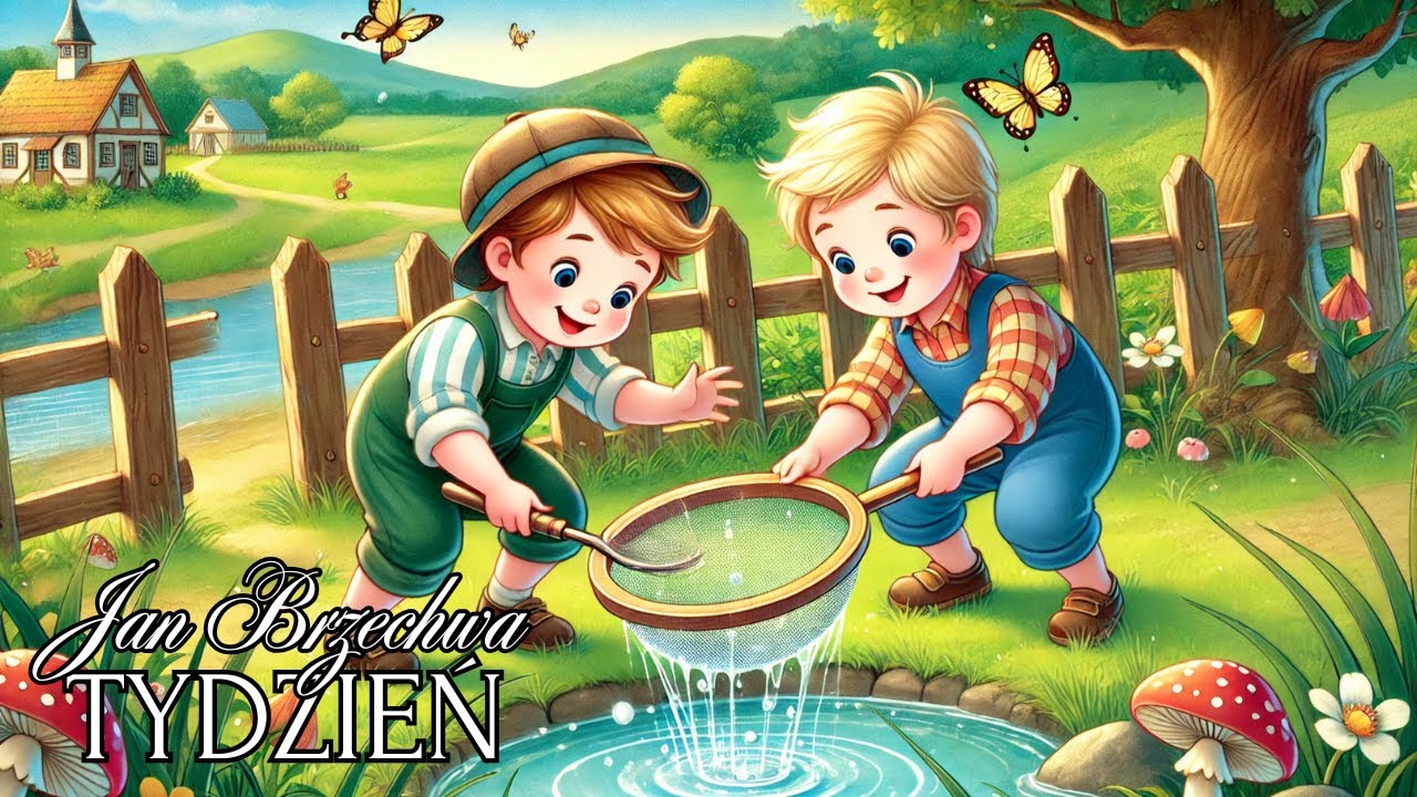 Tydzień - Jan Brzechwa. Wiersze dla dzieci | Denaja Kids