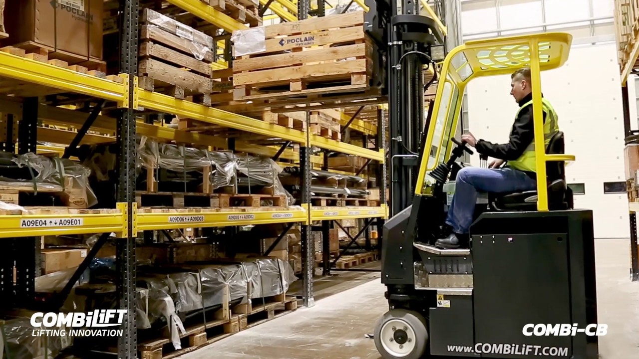 Combilift - COMBi CBE4 - Original multi-directional  counterbalance forklift - handling long loads