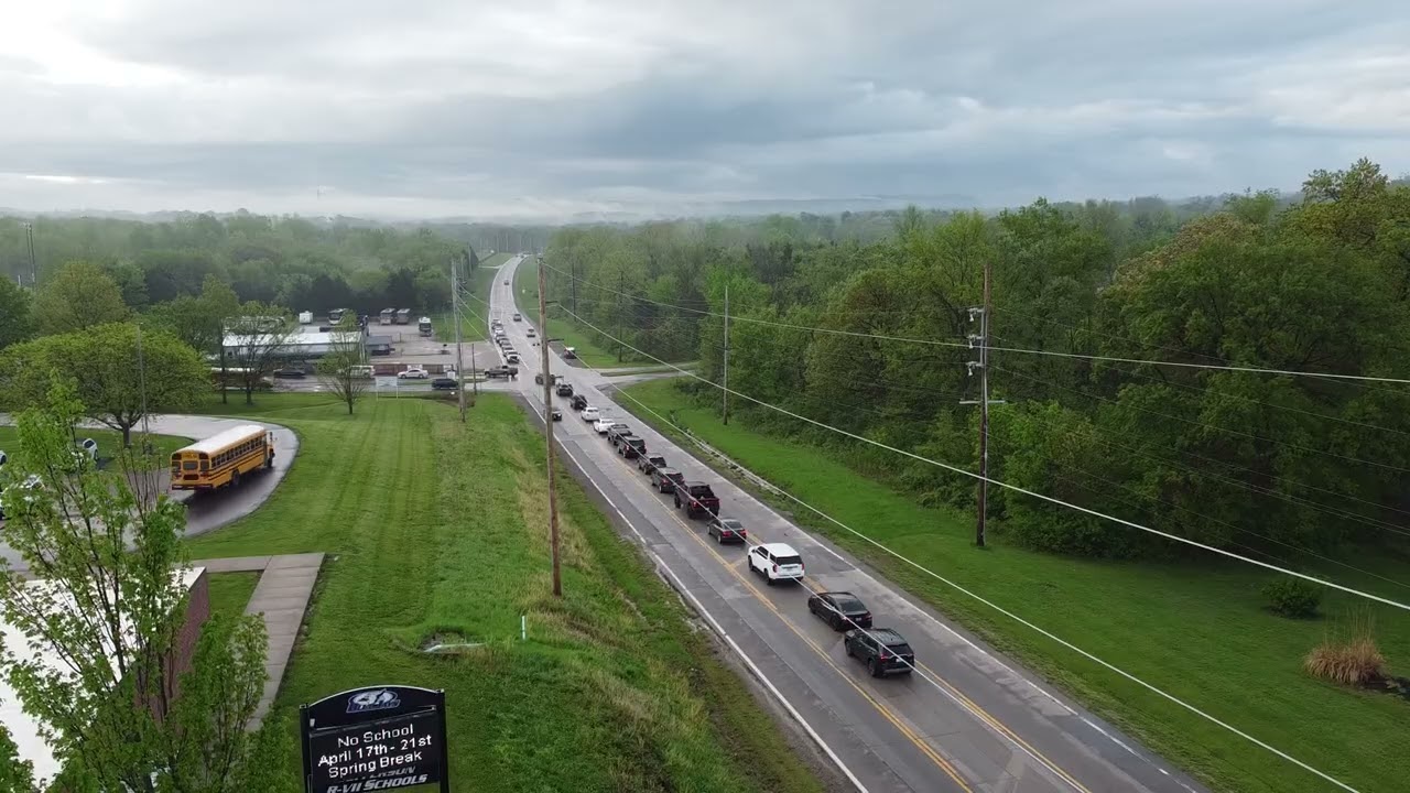 Drone Traffic Footage
