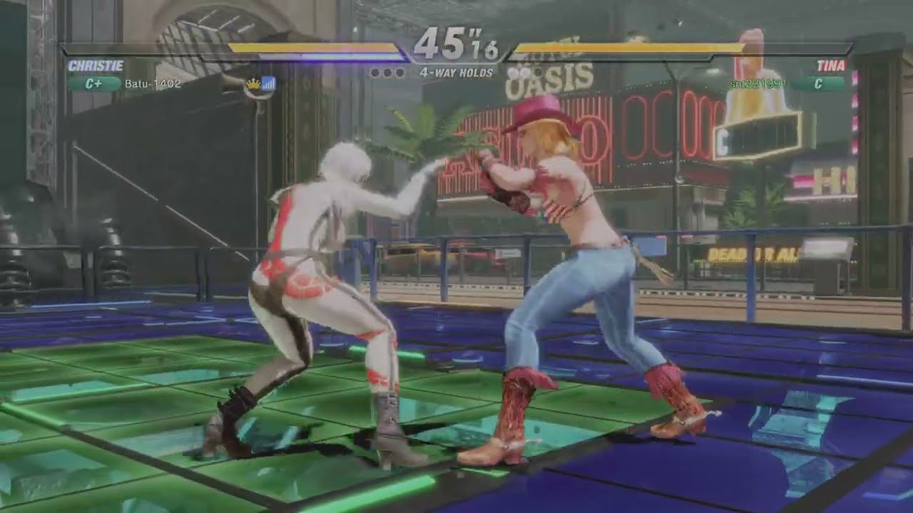 DOA6 Tina Rank Match #32