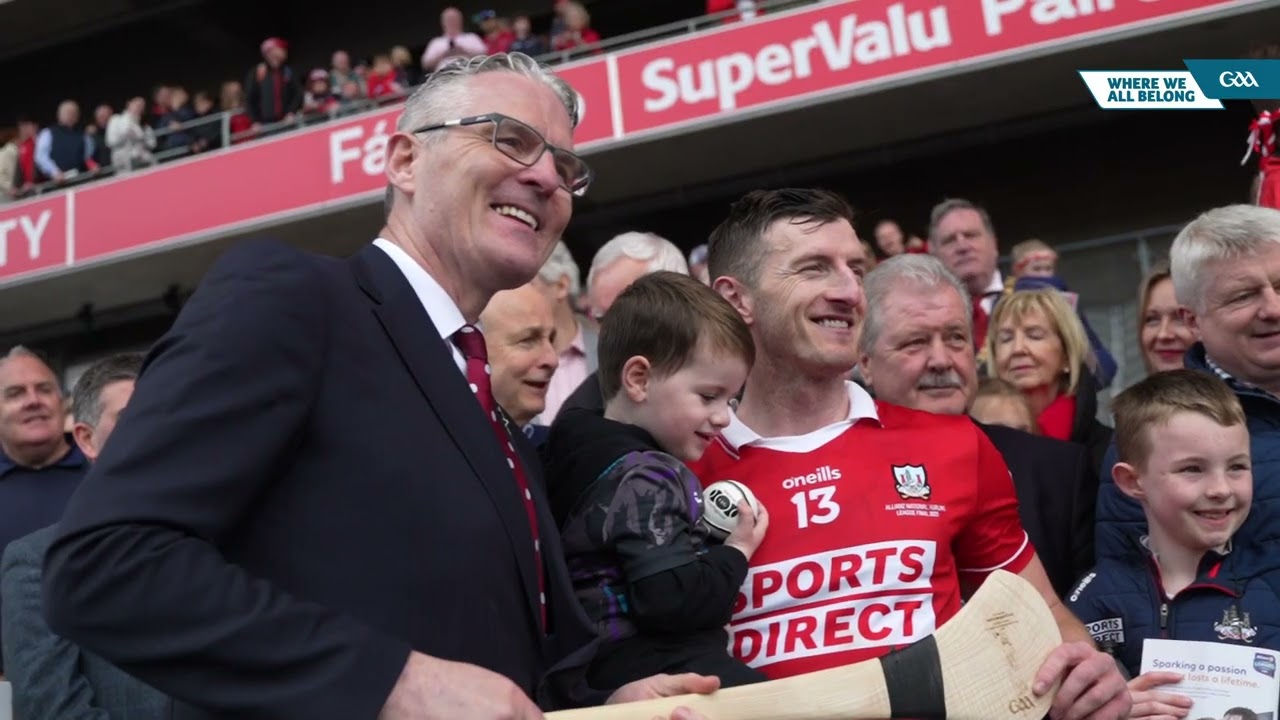 GAA honours Patrick Horgan, Cork. Top Scorer in the GAA Hurling League 2025 and Championship