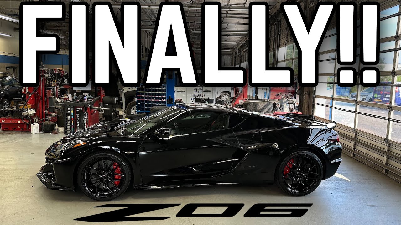 Taking DELIVERY of my BRAND NEW C8 Corvette Z06!