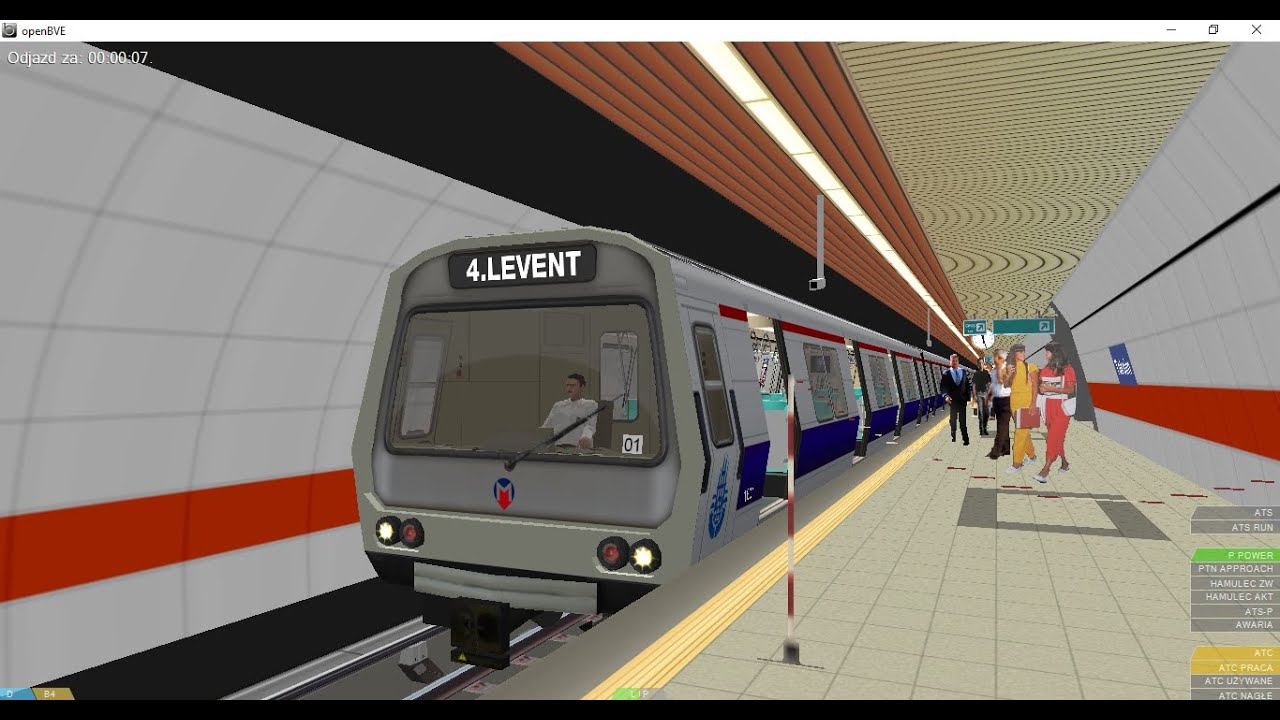 OpenBVE - Metro Instanbul Line M2