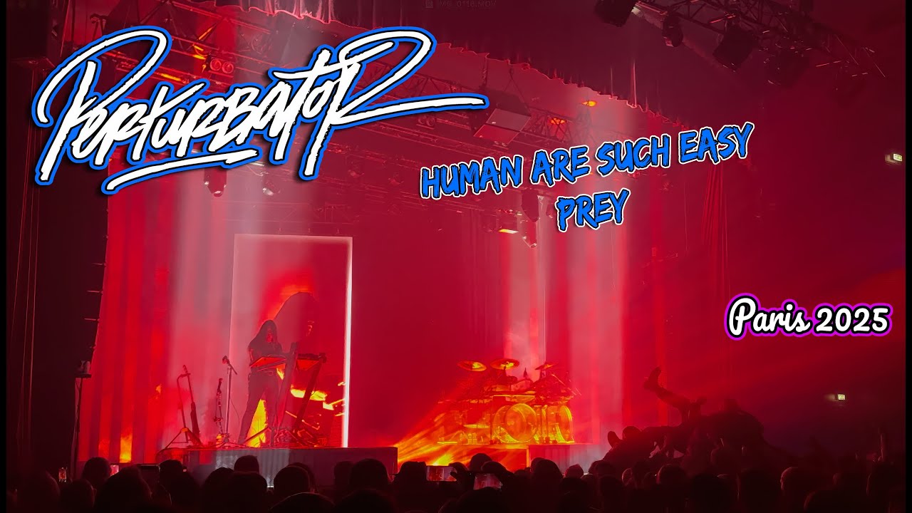 PERTURBATOR – Human Are Such Easy Prey — Live at Bataclan, Paris (2025) [4K UHD]