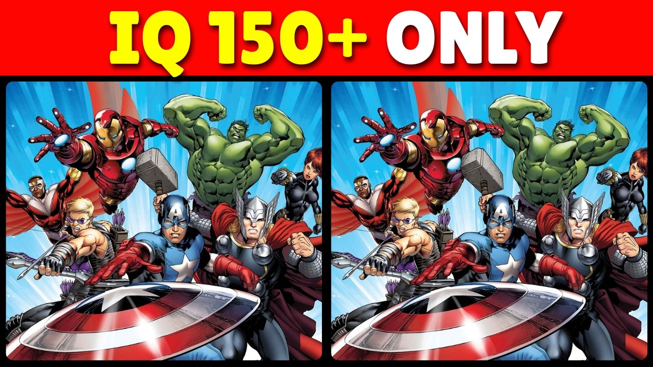 99% FAIL This Secret Avengers Challenge! Can You Spot the Hidden Error in Time? [Impossible] 🔨🔥