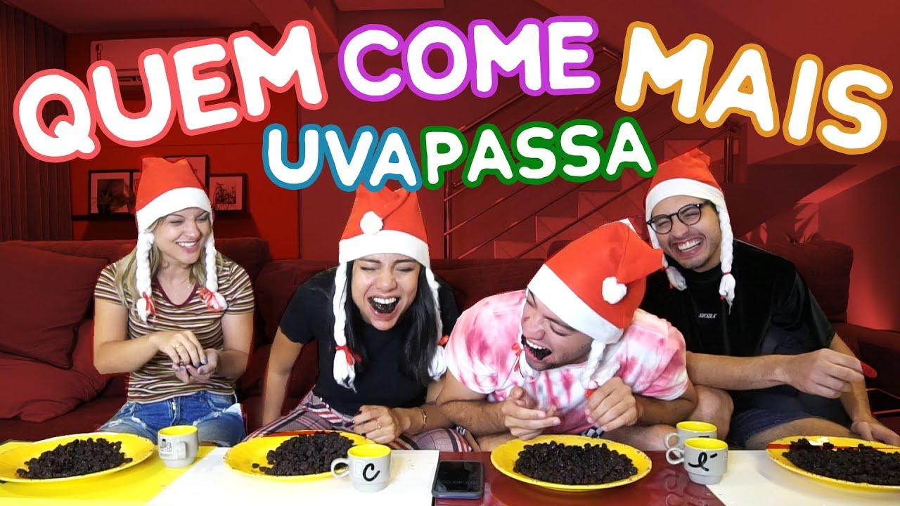QUEM COME MAIS UVA PASSA? #NatalDosFlops