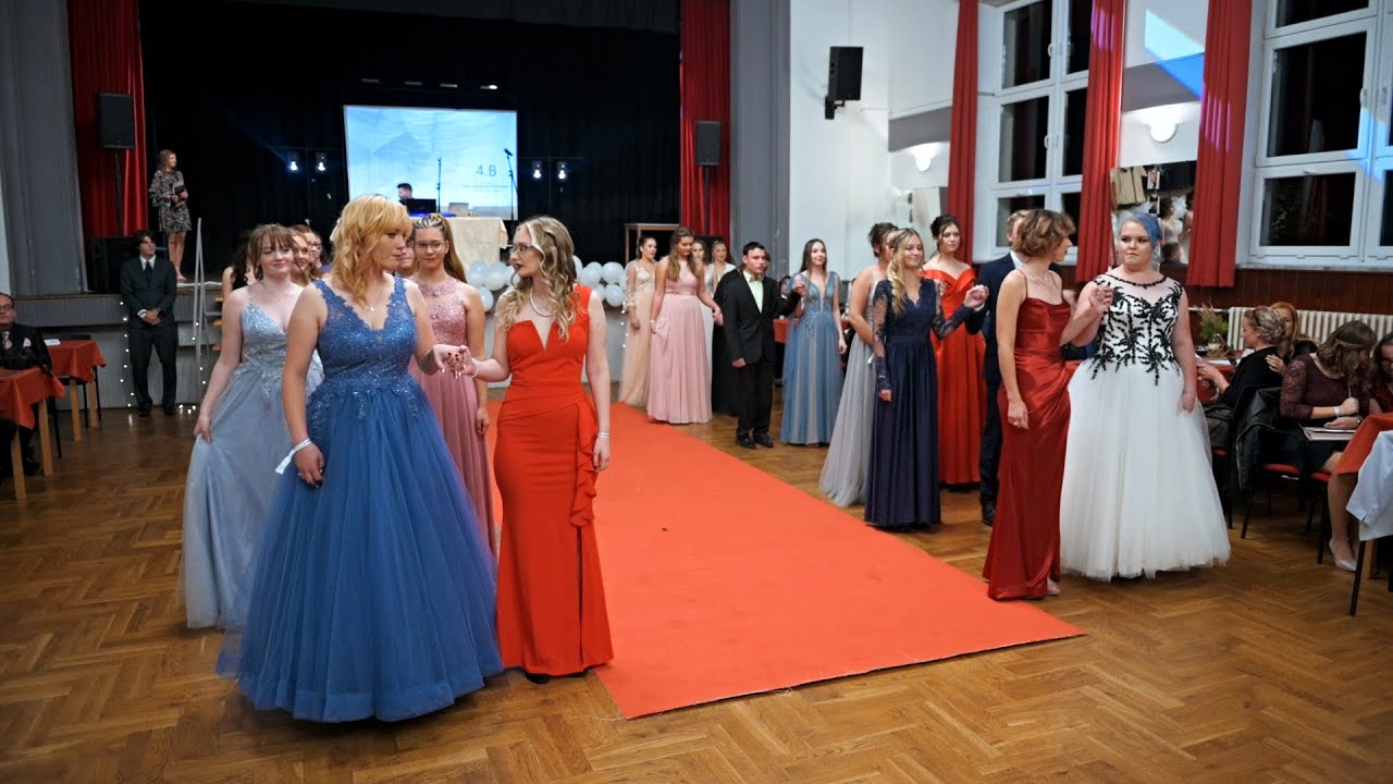 Maturitní ples 4.B 2022 | Šerpování | Střední pedagogická škola Boskovice