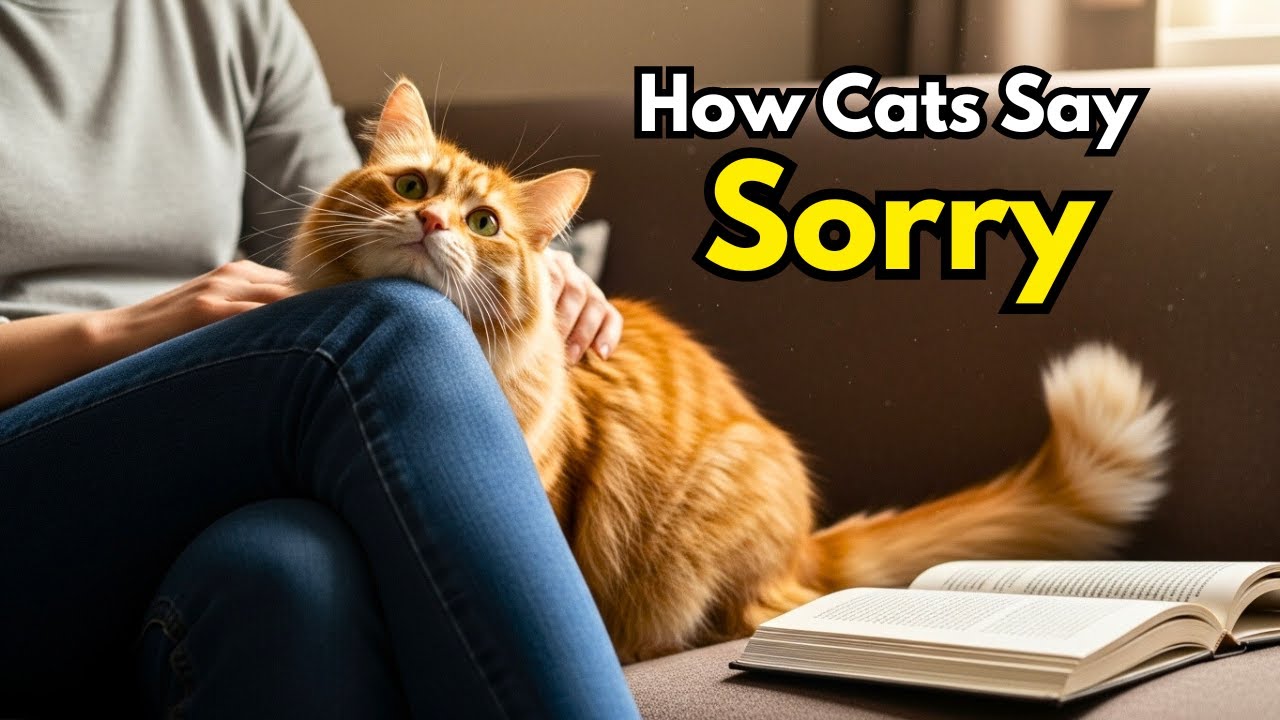 Как кошки извиняются перед людьми? 😿 И как извиниться перед своей кошкой.