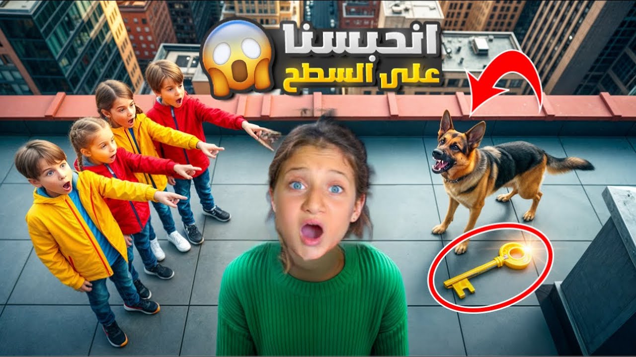 انحبسنا على السطح مع كلب: مغامرة خوف بعد سرقة الهاتف