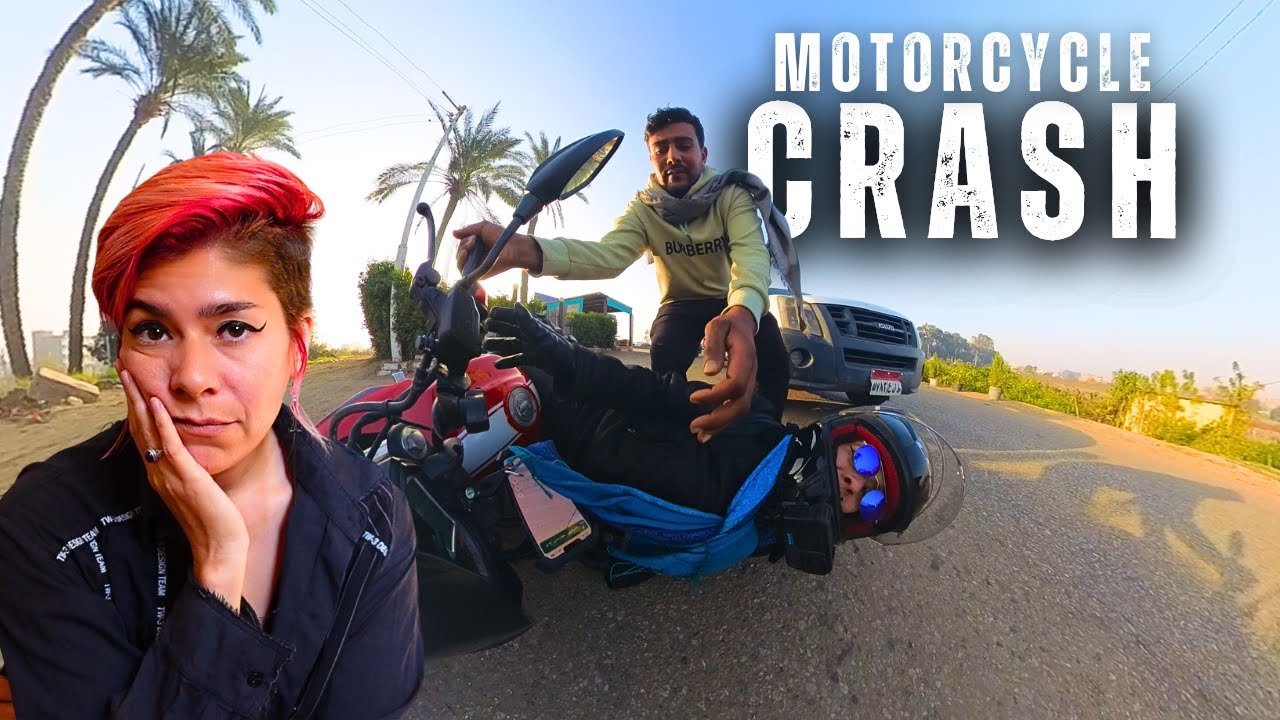 My Nile Delta Trip Ends in a Crash | Vlog 384 | رحلتي في الدلتا انتهت