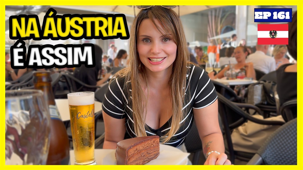 CHEGAMOS NA ÁUSTRIA! VIENA como você NUNCA VIU.