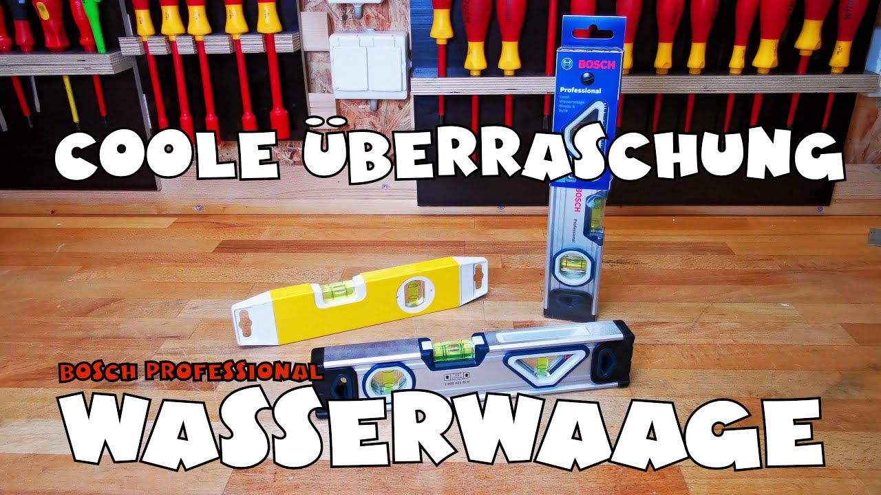 Bosch Pro vs. Stabila Wasserwaage