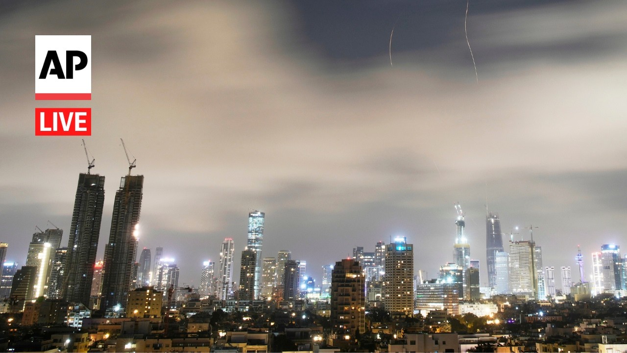 LIVE: Tel Aviv and Jerusalem skyline as Iran war continues