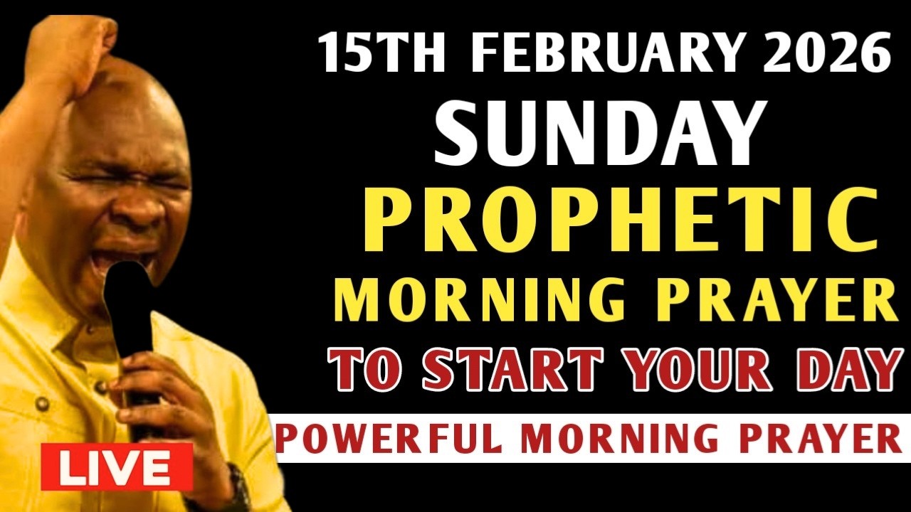 [SUNDAY 15TH FEBRUARY, 2026] SPEAK INTO YOUR SUNDAY BEFORE THE ENEMY DOES - APOSTLE JOSHUA SELMAN