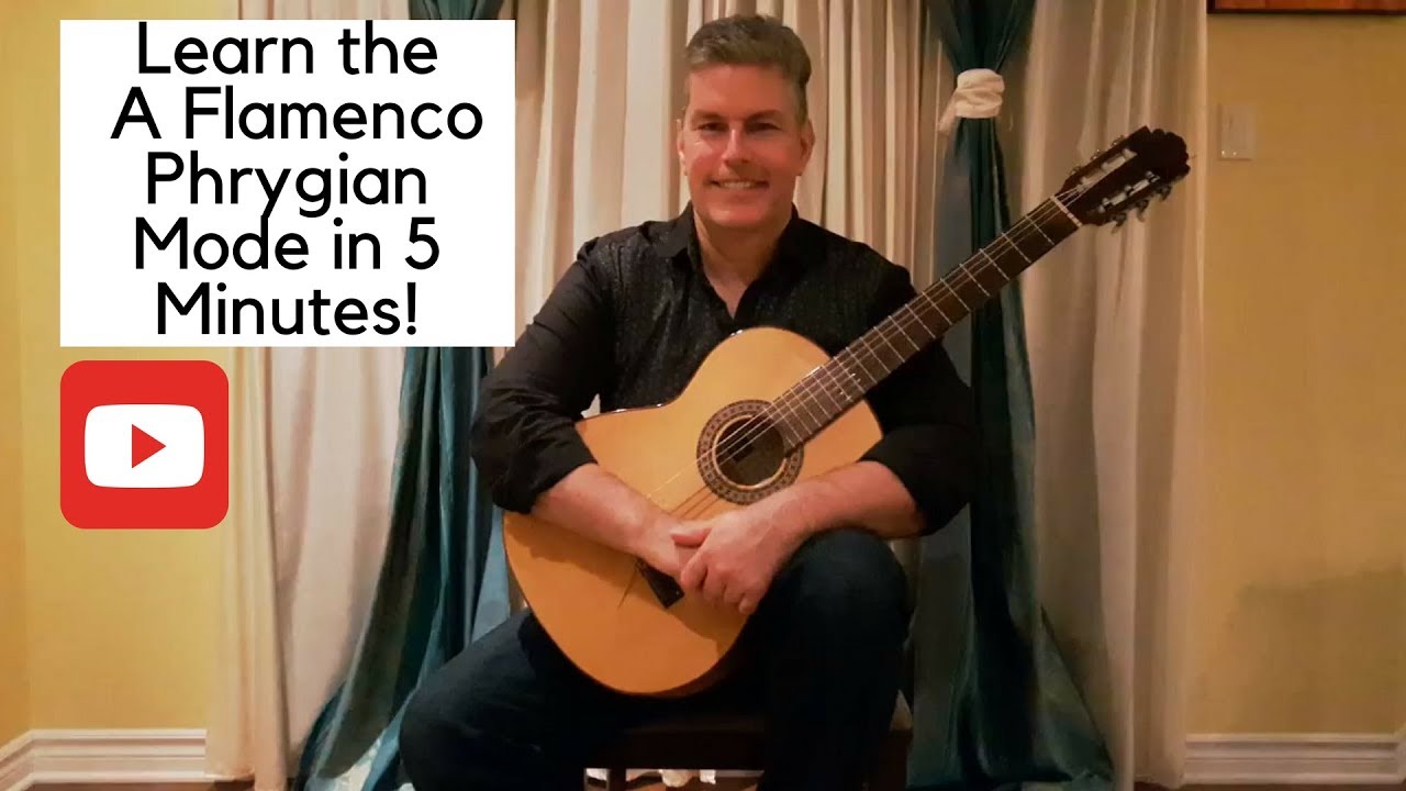 Learn the Flamenco Phrygian Mode in A in 5 minutes!