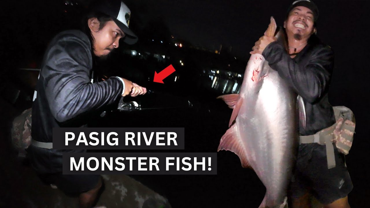 Fishing for MONSTER FISH in Pasig River | Y5E19