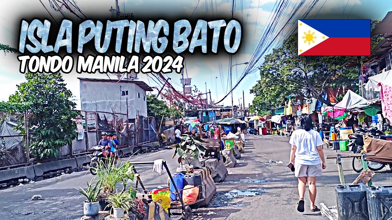 Walking at Another Side Tondo Slum 2024 | ISLA PUTING BATO TONDO MANILA PHILIPPINES | WALK TOUR [4K]