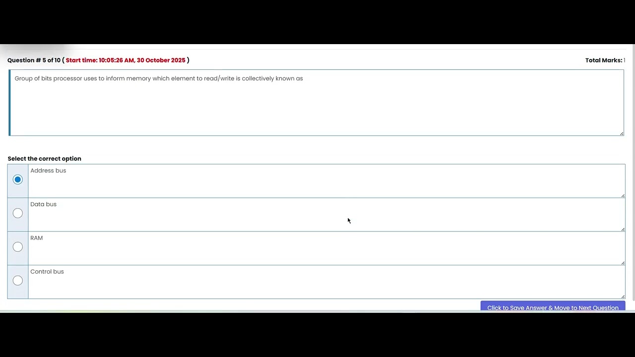 CS401   Computer Architecture and Assembly Language Programming Quiz # 1