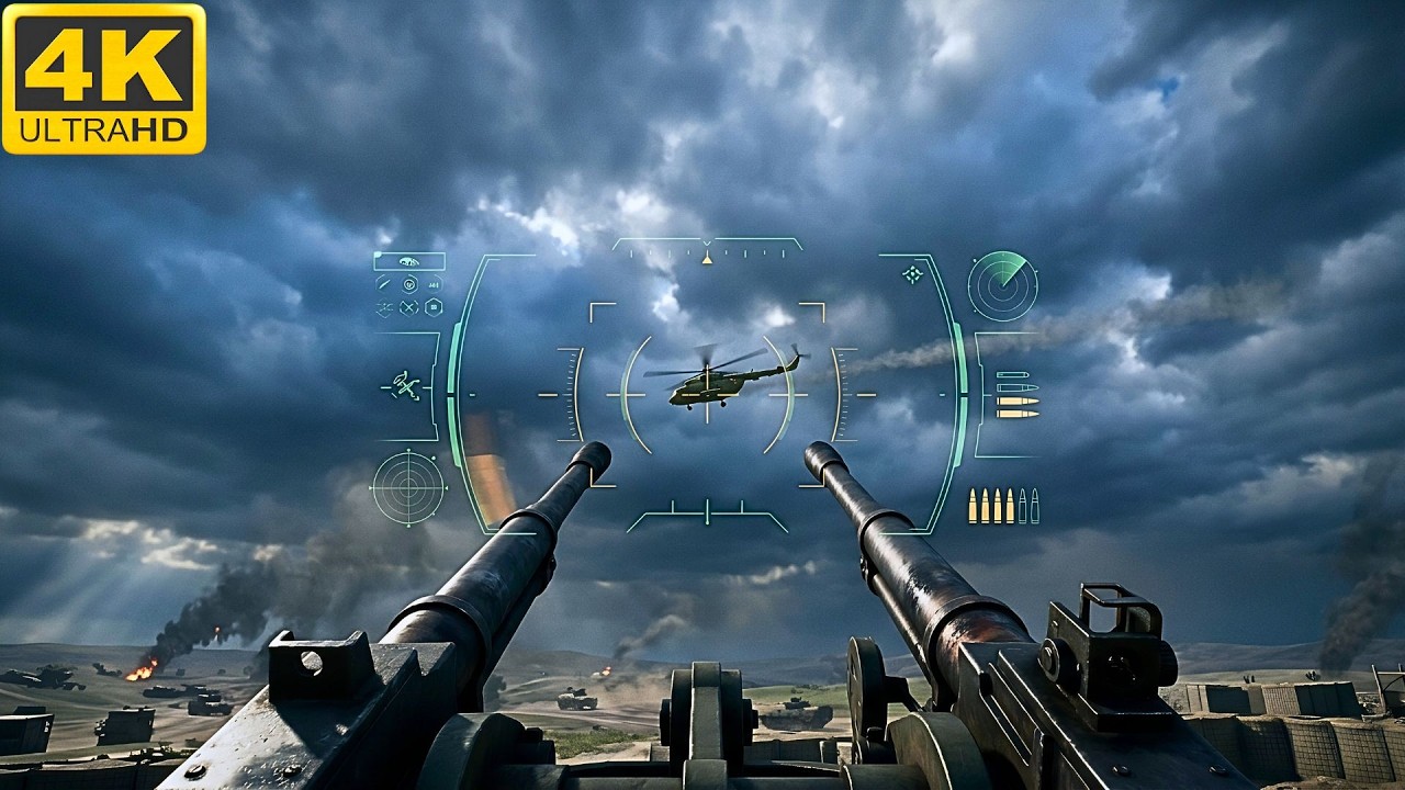 Delta Force Gameplay 😱 Destroying Helicopters in 4K Ultra HD