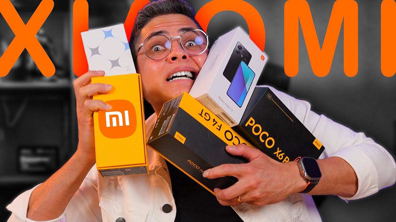 A BAGUN&Ccedil;A DA XIAOMI! Tentando explicar as LINHAS de CELULARES da Xiaomi at&eacute; 2024!