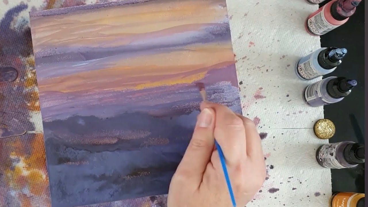 SO FUN!!! Testing Kamenskaya Delaminating Alcohol Inks #thursdaytrain
