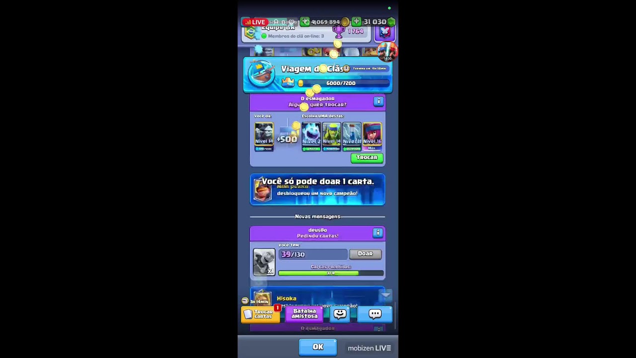 live Clash Royale