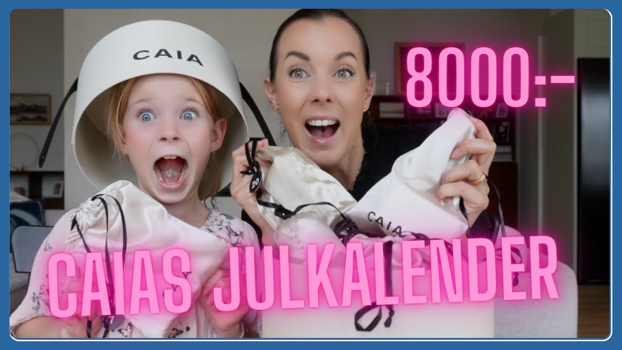 Öppnar CAIAS galna kalender värde 8000 :- SPOILER!