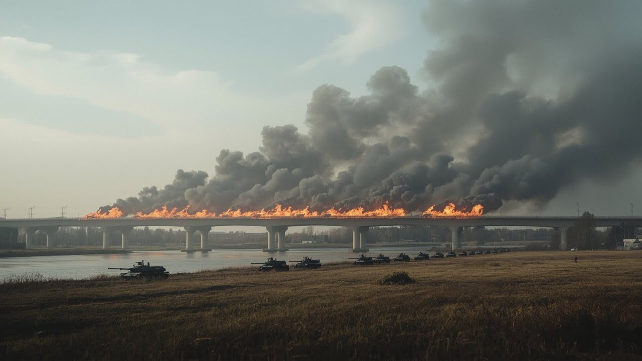 13 minutes ago,  Ukrainian F-16 fighter jet dropped a 10-ton bomb on the Crimean bridge.