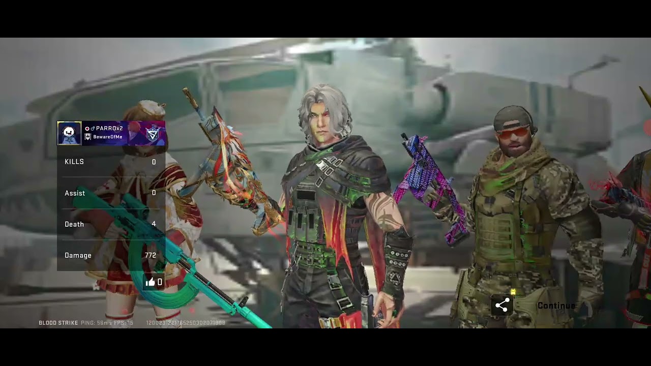 Second Video but in blood strike pls sud 🥺