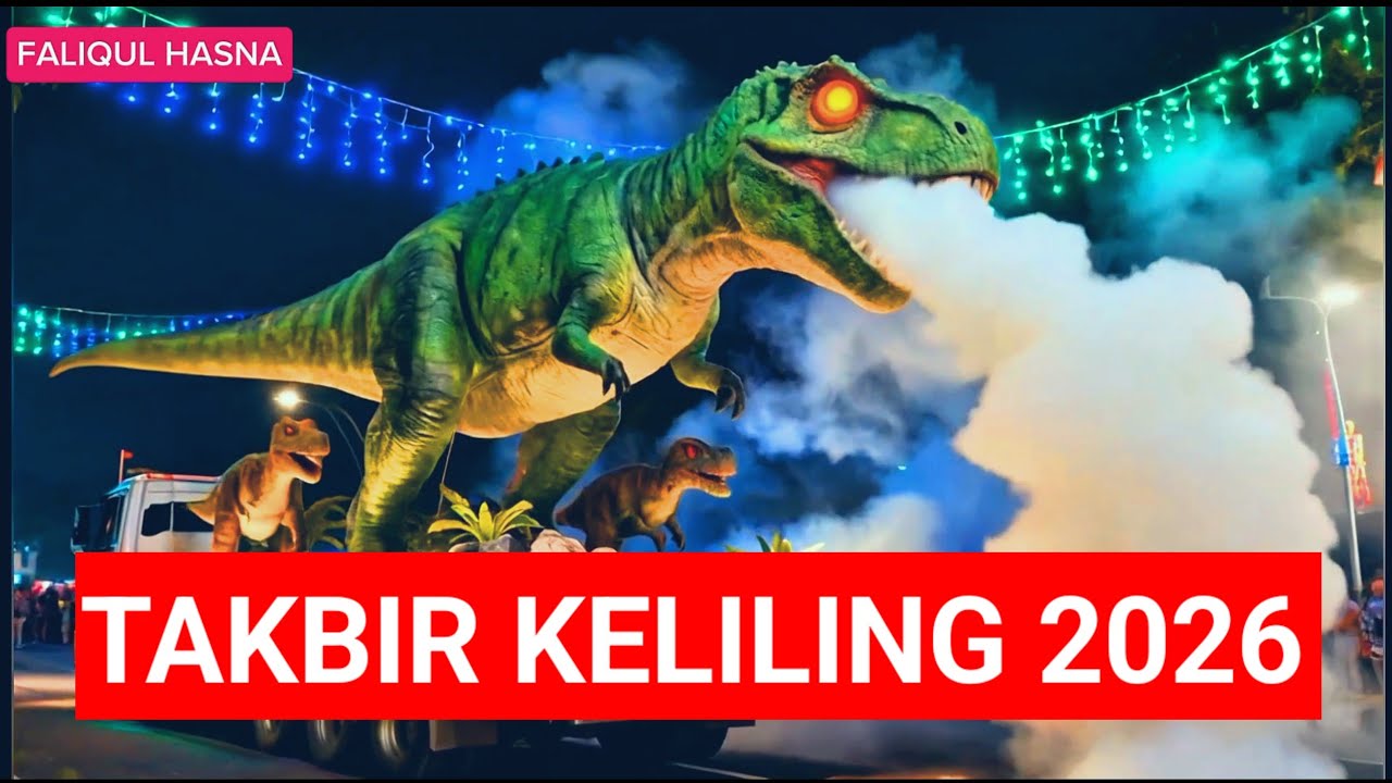 TAKBIR KELILING PALING MERIAH 2026 🎉 Ribuan Warga Tumpah Ruah!