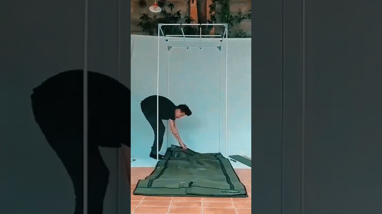 Veja como &eacute; o processo de montagem de uma estufa Elite leds indoor #timelapse #estufas