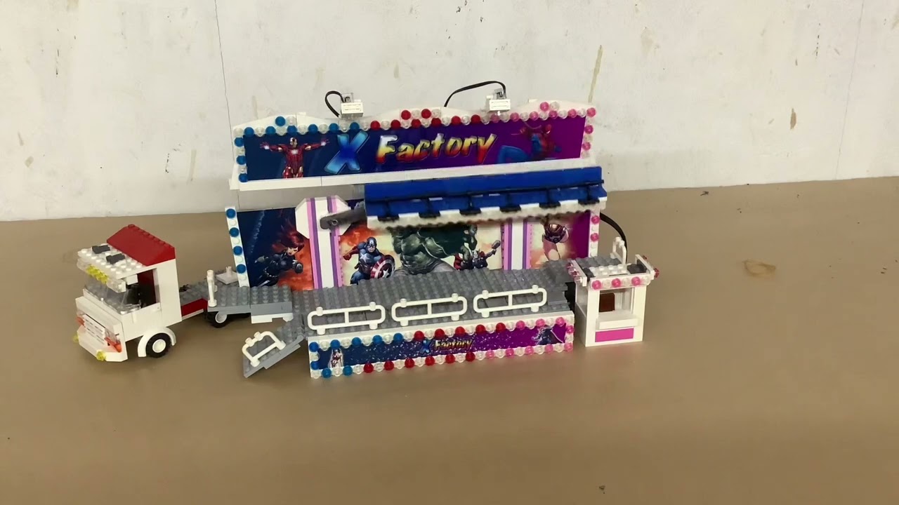 LetsGoRides  X-Factory  *** Manège / Attraction Foraine en Lego ***