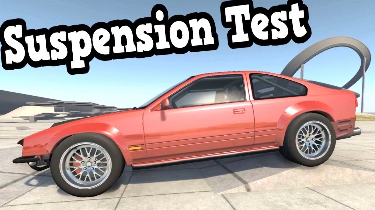 BeamNG Drive Update 0.5.3 - Ibishu 200BX Demon Suspension Test + Rollover