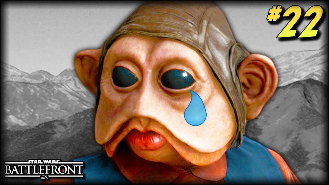 STAR WARS Battlefront - Unfortunate Moments #22 (Worst Spawns, Sad Nien Nunb, More Funny Moments!)
