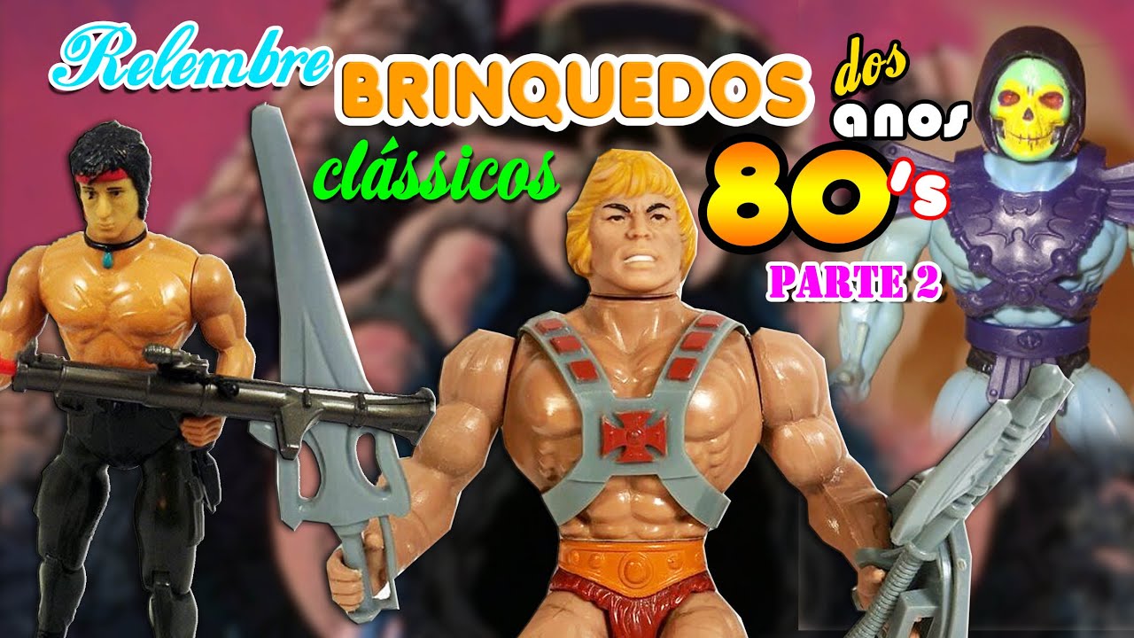BONECOS DO HE-MAN E O  RAMBO ! SAUDADES MASTER ! PARTE 2