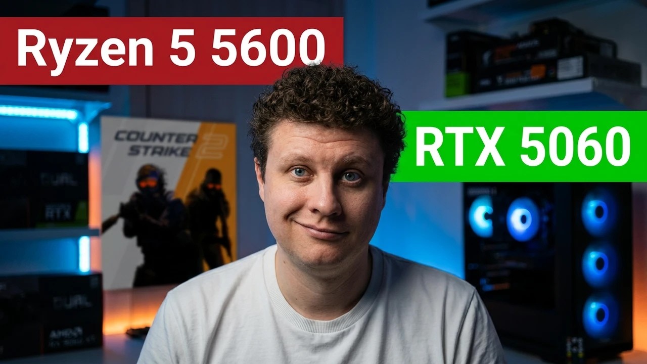 Проверим ФПС в КС2 / 5600 + 5060 / #5600 #cs2 #rtx5060