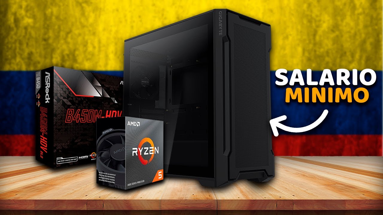 ARME una PC GAMING con lo QUE GANA un COLOMBIANO al MES