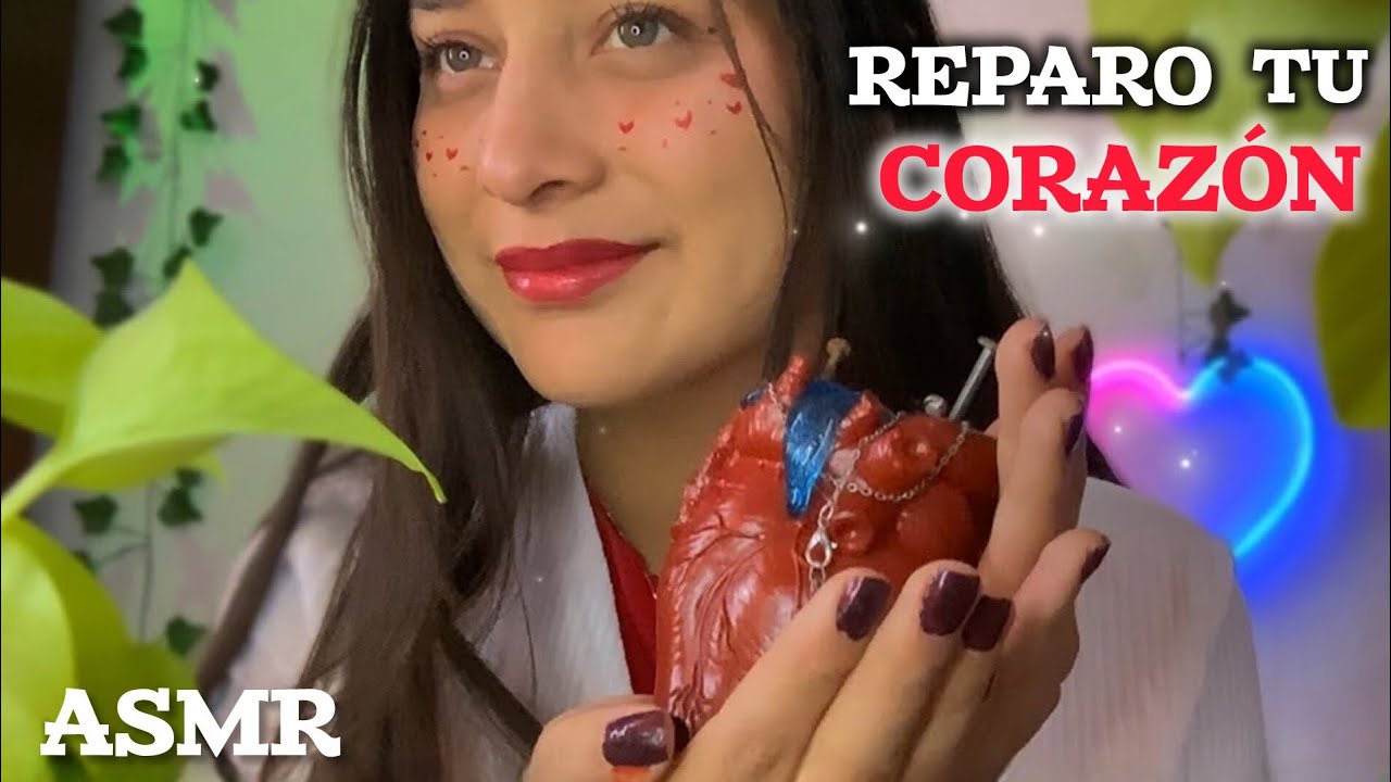 ASMR ❤️‍🩹🗝️ REPARO tu CORAZÓN dañado | Roleplay HERRERA | Especial 6k 💗