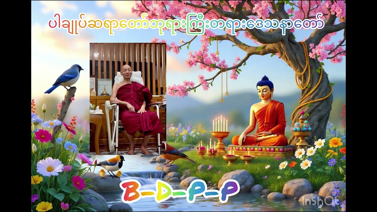 တရားနား၍အသိဥာဏ်ပညာကြီးမားပြီးကောင်းကျိုးလိုအင်ဆန္ဒပြည့်ဝကြပါစေ🙏🙏🙏