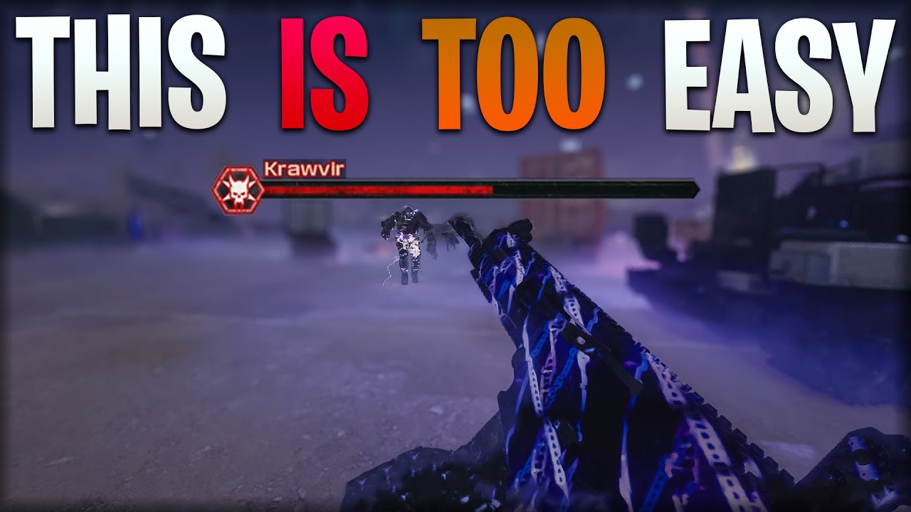 MW3 Zombies - The NEW DARK AETHER is too... EASY! ( Solo Player Destroys Krawvir )