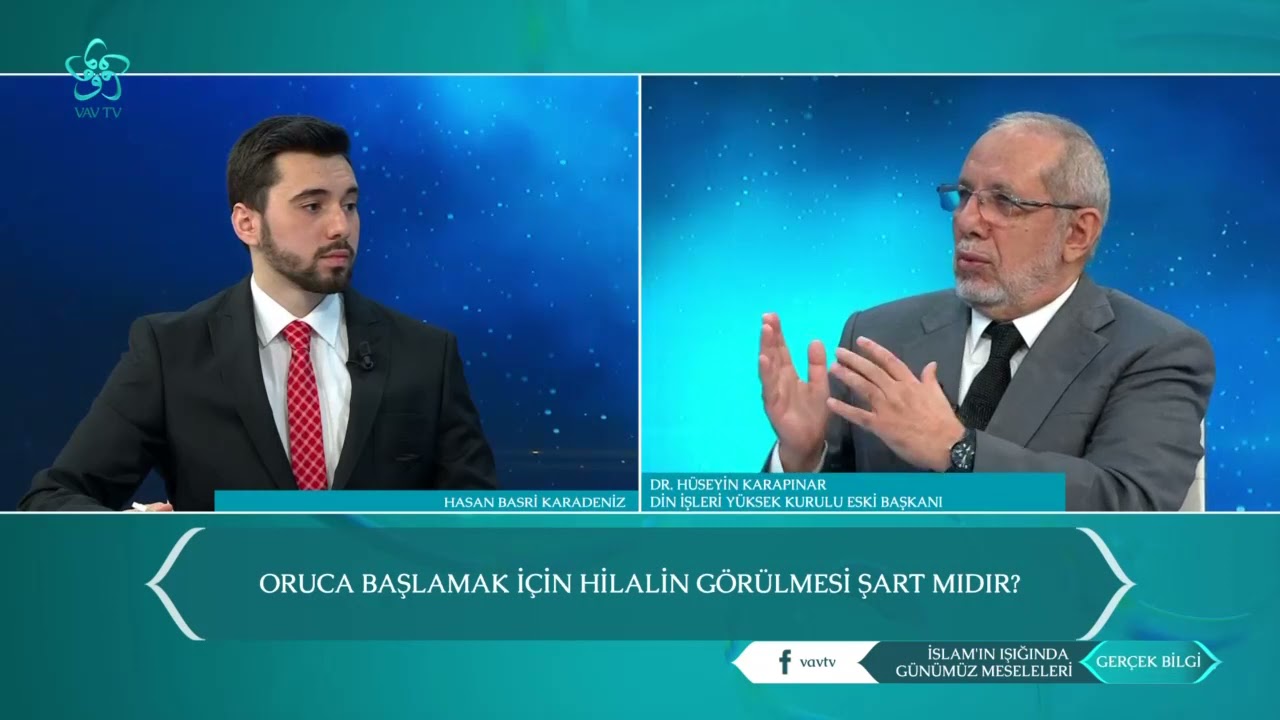 Ramazan orucuna başlamak için hilalin görülmesi şart mıdır?