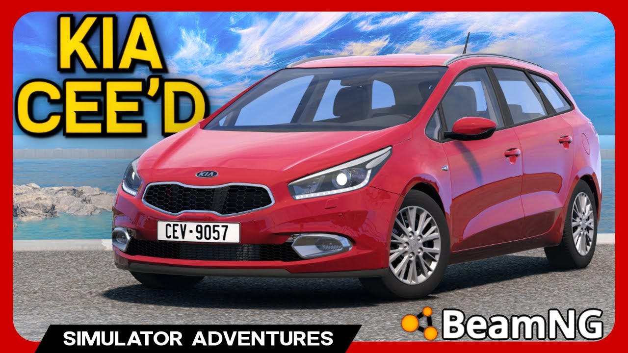Reasonably Priced Car! - Kia Cee'd BeamNG Mod