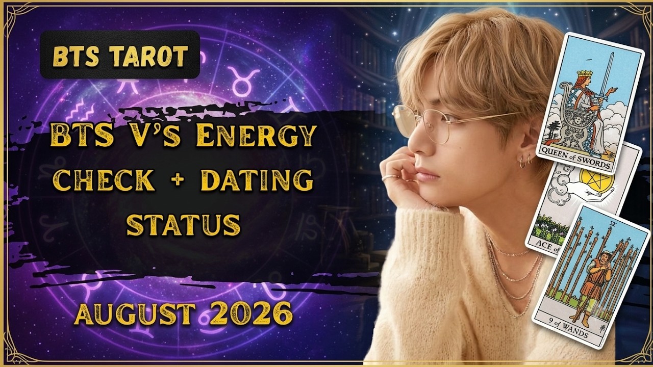 [BTS TAROT] BTS V Energy Check and Dating Status - August 2026