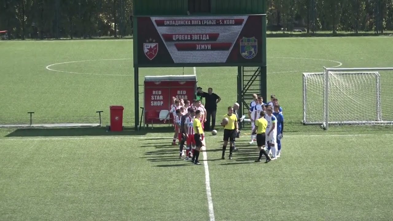 Omladinska liga Srbije | Crvena zvezda - Zemun 2:2, ceo meč