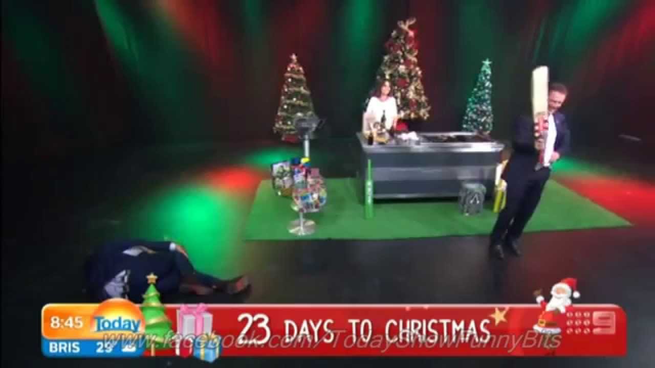 Today Show Funny Bits Part 60. Christmas Cheer, Mistletoe & Beer!