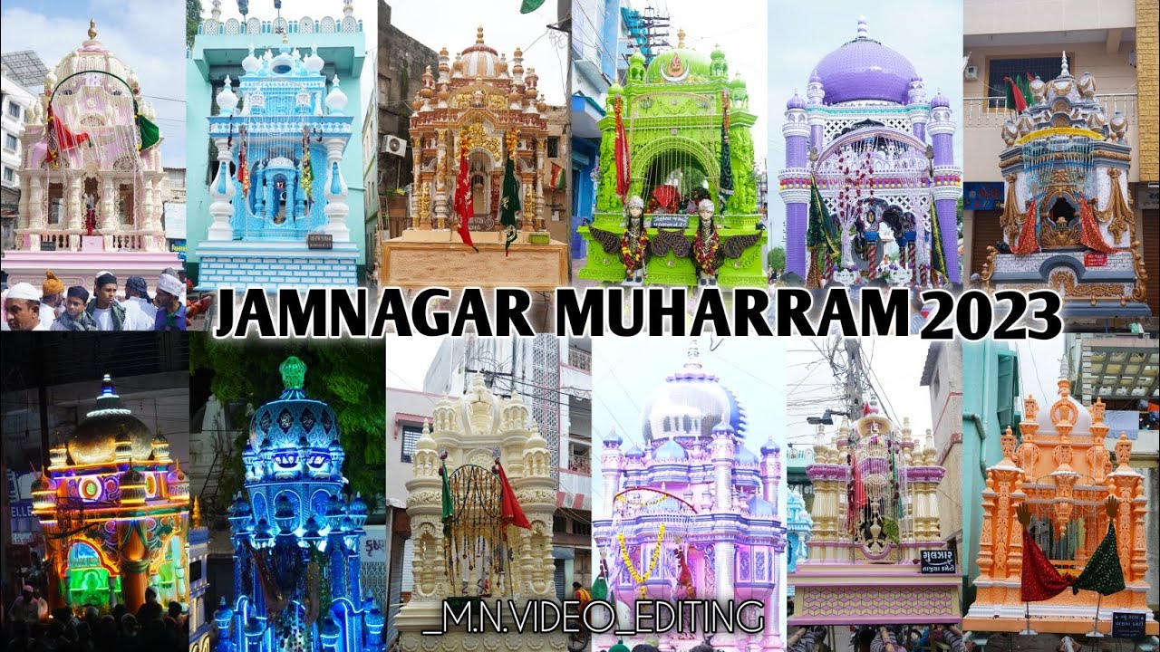 jamnagar Muharram 2023 jamnagar tajiya Muharram 2023 Muharram jamnagar 2023 #muharram2023 part 2
