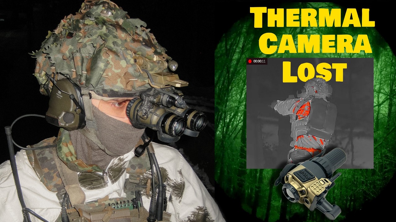 3700€ Thermal Camera Lost on Airsoft Field during a Nightgame!